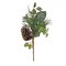 National Tree Company  19" Pine, Berry, and Cone Plastic Pick